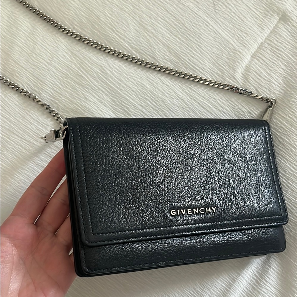 Givenchy Black Crossbody Bag With Minimalist Design